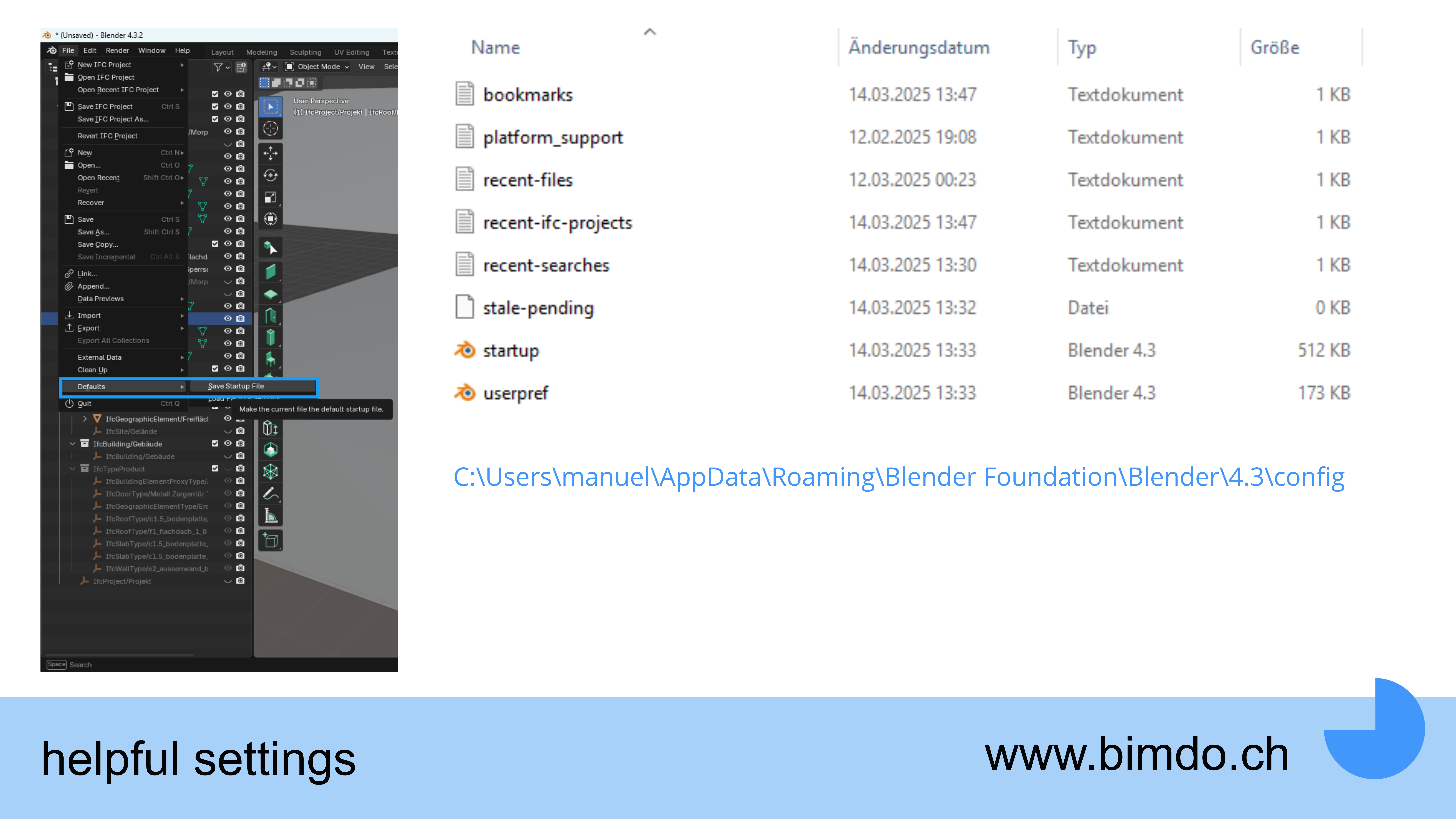 Bonsai User Preferences